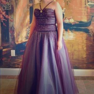 Formal Purple Dress - Worn Once!